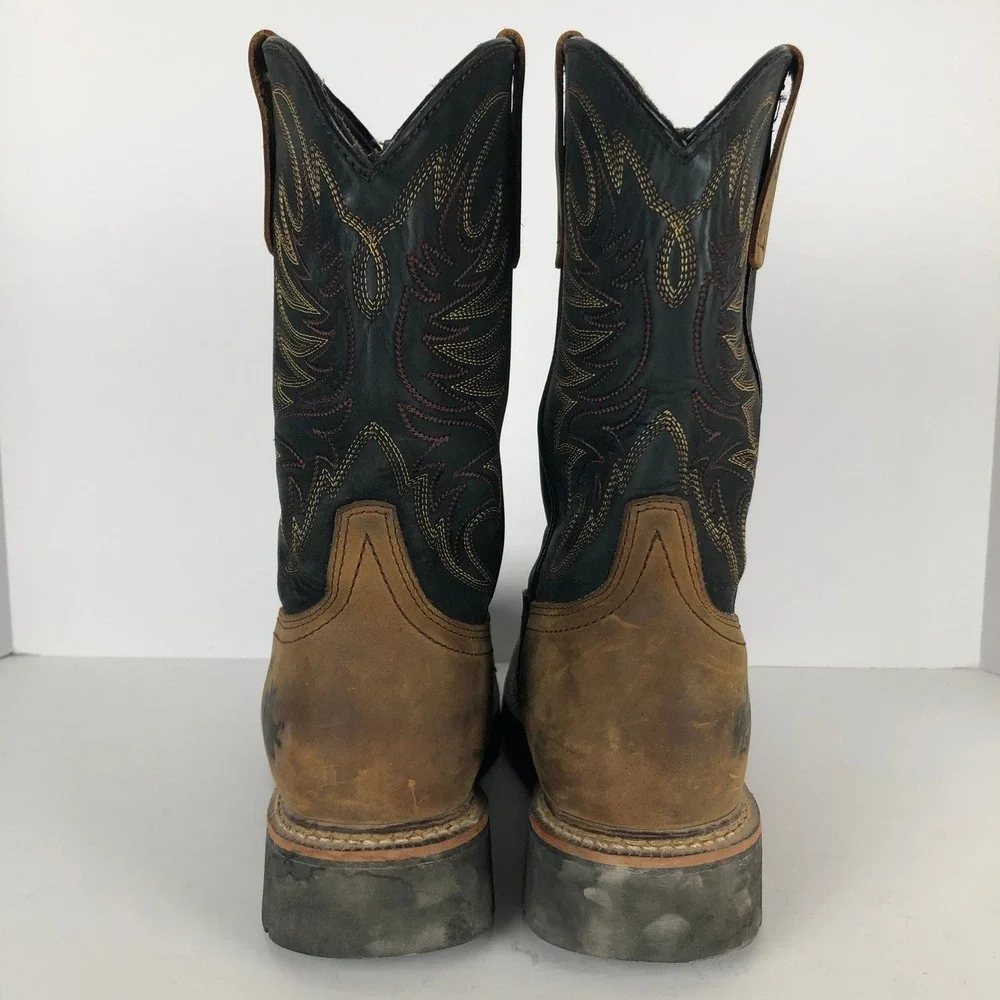 THOROGOOD Wellington Waterproof Work Boots Men's 10.5 EE Brown 814-4330  EH SR